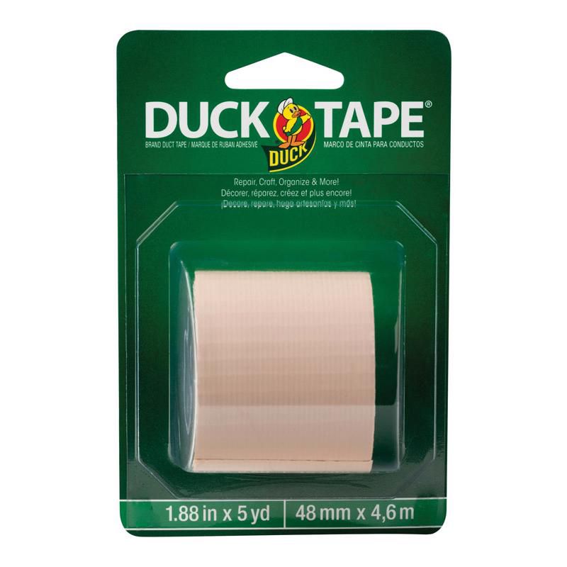 Duck 1.88 in. W X 5 yd L Beige Solid Duct Tape, 1 of 2