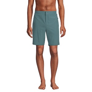 Lands' End Men's Shoreline 9" Swim Trunks - 1 of 4