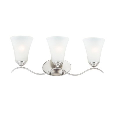 Maxim Lighting Vital 3 - Light Vanity in  Satin Nickel