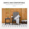 Adirondack Chair, HDPE Fire Pit Chair, Weather Resistant Outdoor Chair for Patio, Garden, Lawn - 4 of 4