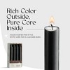 Leor & Lair 6 Inch Mini Taper Candles – Pack of 8 Short Candle Sticks for Dinner, Weddings & Home Décor - 2 of 3