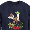 Boys' - Disney - Christmas Botanical Butterfly Graphic Long Sleeve Fleece Sweatshirt - 2 of 4