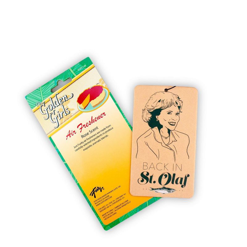 Just Funky OFFICIAL Golden Girls Air Freshener | Feat. Rose, Back in St. Olaf | Rose Scent, 4 of 8