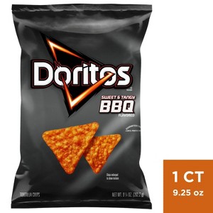 Doritos Sweet & Tangy BBQ Tortilla Chips - 9.25oz - 1 of 3