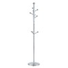LIVAREEmlen Modern Silver Stainless Steel Coat Rack, Solid Wood Reinforcement At The Bracket, 72 Inch Raised Design With Detachable Bracket - 2 of 4