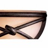 Minka Lavery Rustic Wall Light Sconce Aspen Bronze Hardwired 8 1/4" Fixture Scavo Glass Shade for Bedroom Bathroom Living Room - 3 of 3