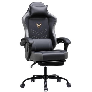 EXRACING Gaming Chair,  Video Game Chairs with Padded High Back, Linkage Armrest - 1 of 4