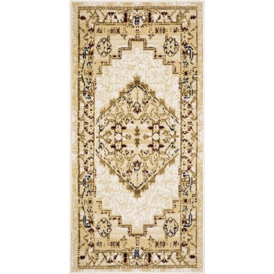 Nourison Grafix Vintage Traditional Medallion Indoor Rug