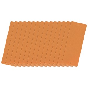Unique Bargains DIY Laser Printing Office Engraving Blank Metal Card 15 Pcs - 1 of 4
