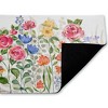 Stupell Industries Springtime Wildflower Blossoms Printed Outdoor Door Mat, design by Jenny Faw, 18"x30" - 2 of 4