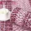Modern Washable Area Rug, Non Slip Indoor Print Mat For Living Room Bedroom Dining Room Kitchen Enterway, Low Pile Stain Resistant Foldable Carpet - 3 of 4