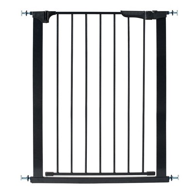 Tramull Tall & Wide Auto Close Gateway Pressure Mounted Gate - Black