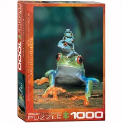 Eurographics Inc. Red-Eyed Tree Frog 1000 Piece Jigsaw Puzzle