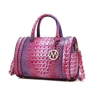 MKF Collection Eleanor Gradient Rainbow Women’s Satchel by Mia K - 1 of 4
