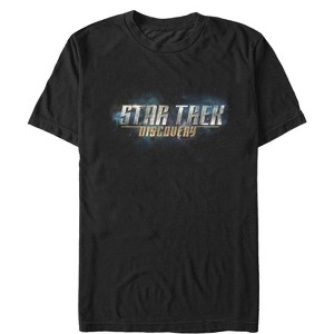 Men's Star Trek: Discovery Galactic Title Logo T-Shirt - 1 of 4