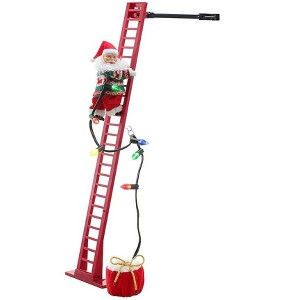 Mr. Christmas 43-in Animatronic Super Climbing Santa Holiday Decoration - 1 of 3