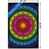 Trends International Delyth Angharad - Rainbow Mandalas Framed Wall Poster Prints - 3 of 4