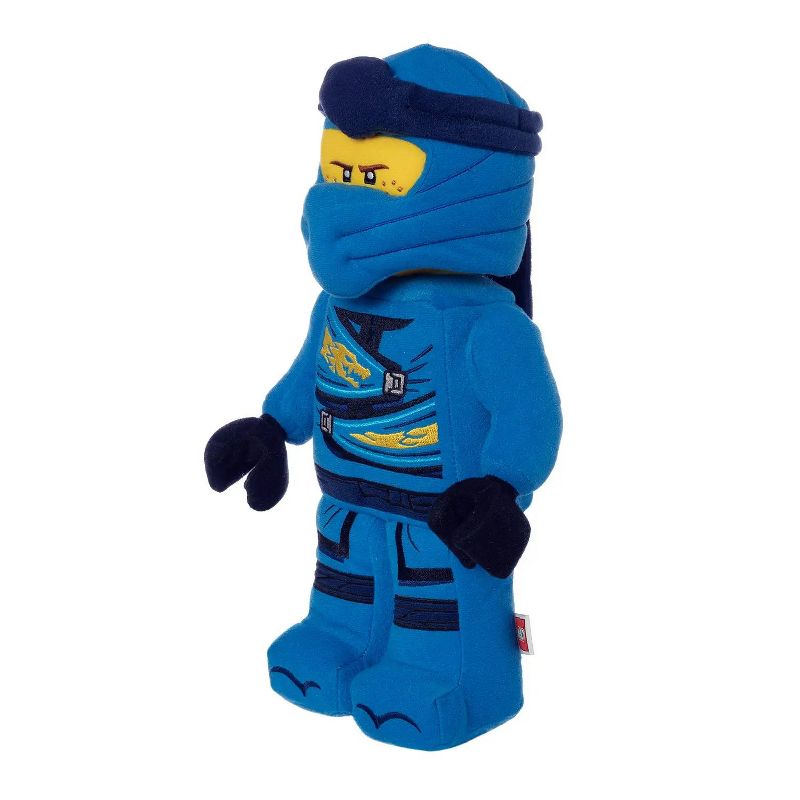 Manhattan Toy Company LEGO® NINJAGO® Jay Ninja Warrior 13" Plush Character, 4 of 7