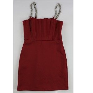 GUESS Womens Construction Chains Bustier Dress - 1 of 2