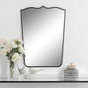 Uttermost Tiara Curved Iron Mirror - 2 of 4