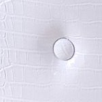 white with silver metal legs