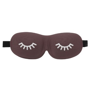 Unique Bargains Eyelash Pattern 3D Eye Mask 1 Pc - 1 of 4