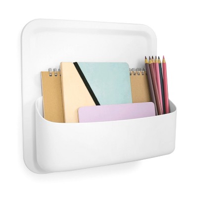 Honey-Can-Do Perch White Magnetic Stumpy Organizer