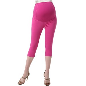 Pokkori Maternity Stretchy Capri Jeggings - 1 of 4