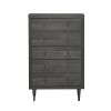 Industrial 5-Drawer Dresser Modern closet Chest Storage Cabinet living Room-Christopher Knight Home - 3 of 4
