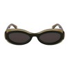 Salvatore Ferragamo SF 2003S 327 Womens Oval Sunglasses Brown 54mm - 2 of 3