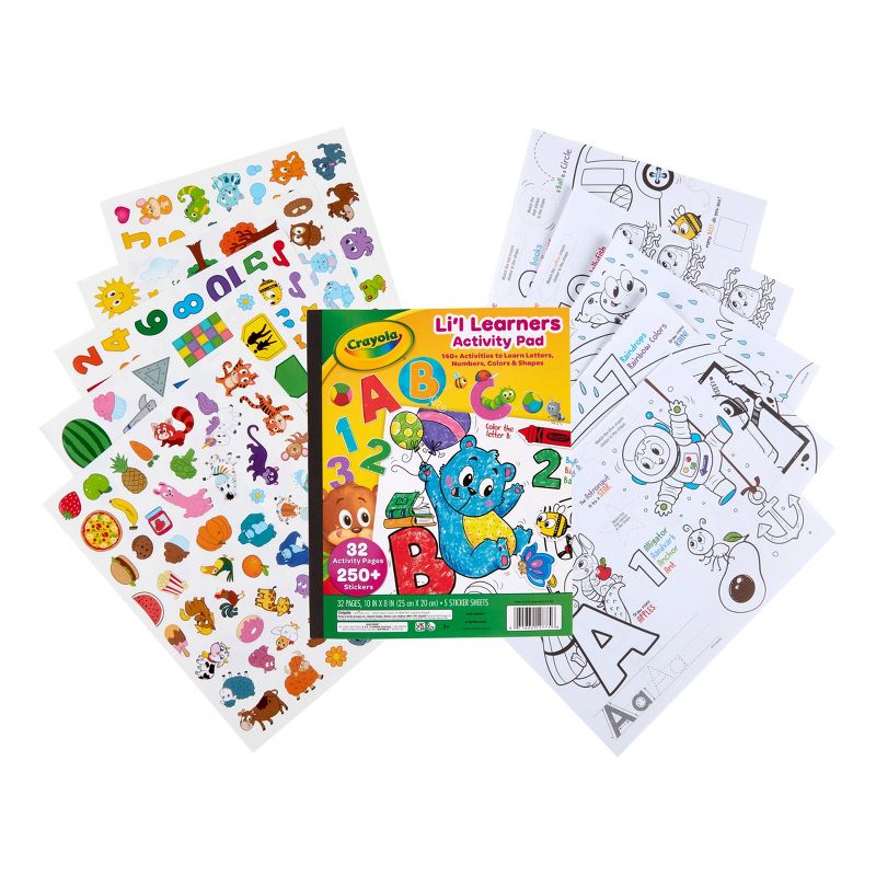 Crayola Lil&#39; Learners Activity Pad 10&#34;x 8&#34;, 3 of 8