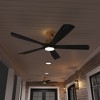 FUFU&GAGA 47-inch Ceiling Fan with Wooden Blades and Multi-Color LED Lights - 3 of 4