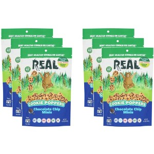 Real Cookie Poppers Chocolate Chip - Case of 6 - 4.5 oz - 1 of 2