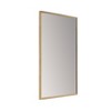 Brewster Laia Gold Rectangular Mirror: Modern Style, 29"x23" Mirror , No Assembly, Wall Mount Decorative Mirror - 4 of 4
