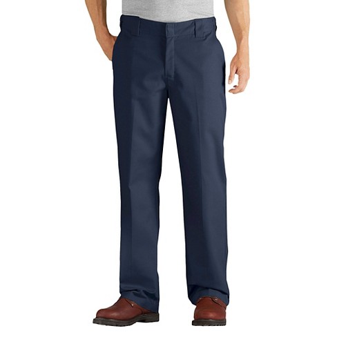 Dickies Men S Relaxed Straight Fit Comfort Waist Flex Twill Pants