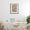 Stupell Industries William Morris Red Dotted Flowers Floating Frame Canvas Art - 3 of 4