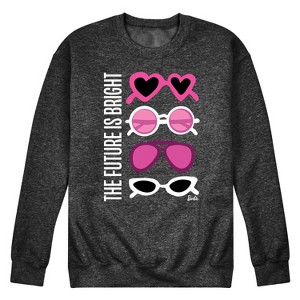Men's - Barbie - The Future Is Bright Graphic Fleece Sweatshirt - 1 of 4