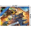 Trends International Justice League vs. Godzilla vs. Kong - Metropolis Unframed Wall Poster Prints - 3 of 4