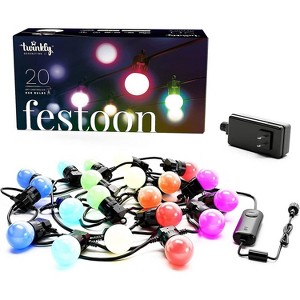 Twinkly Festoon  App-Controlled LED Bulb Lights String Indoor and Outdoor Smart Lighting Decoration - 1 of 1