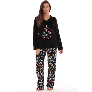 Just Love Plush Pajama Sets for Women / Winter Fleece Christmas Pajamas - 1 of 2
