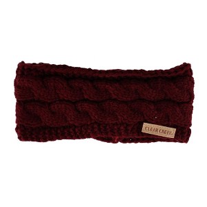 Clear Creek Women's Knit Wrap Around Winter Headband - 1 of 3