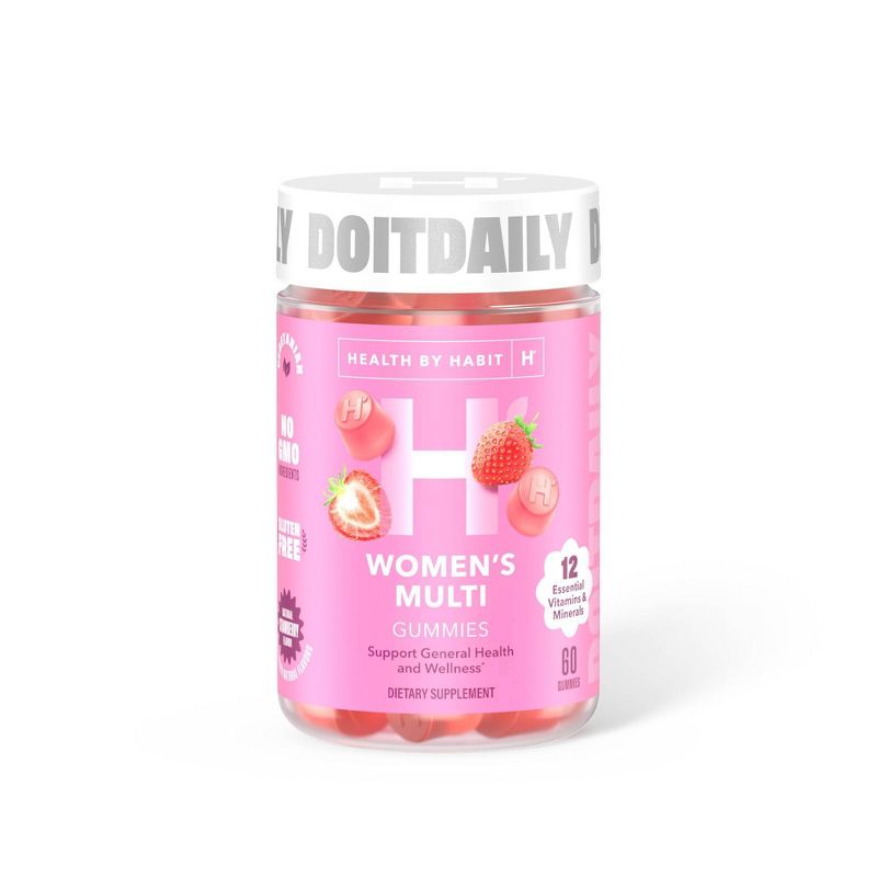Health By Habit Women&#39;s Multi Vitamin Gummies - 60ct, 1 of 8