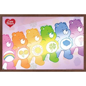Trends International Care Bears - Care Bear Stare Framed Wall Poster Prints - 1 of 4