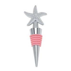 Unique Bargains Silicone Ring Starfish Stopper Aluminum Alloy TPE 4.06"x1.50"x0.79" 1 Pc - 1 of 3