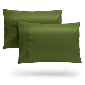 Cosy House Collection 100% Rayon Derived from Bamboo Set of 2 Pillowcases - 1 of 4