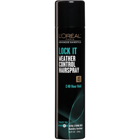 L'oreal Paris Advanced Hairstyle Lock It Weather Hairspray - 8.25oz : Target