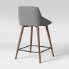 Timo Swivel Counter Height Barstool with Wood - Threshold™ - 4 of 4