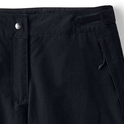 Женские брюки Lands' End Women's Squall Waterproof Insulated Snow Pants - Large - Black — фото 6