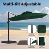 Hyleory 108'' Square Cantilever Umbrella - 2 of 4