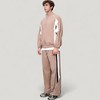Anna-Kaci Active Men's Full Zip Colorblock Track Jacket with Elastic Hem and Stand Collar - 3 of 4